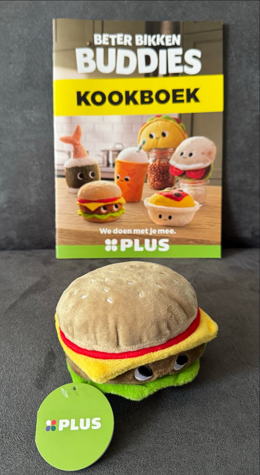 Hamburger + VOL Kookboek + veel stickers + 4 spaarzegels), Verzamelen, Plus, Ophalen of Verzenden