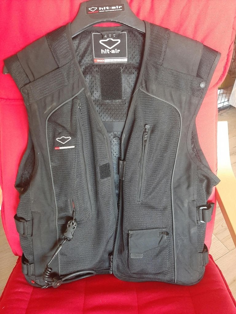 HIT airbagvest paardrijden, Dieren en Toebehoren, L, Nieuw, Ophalen of Verzenden, Zwart