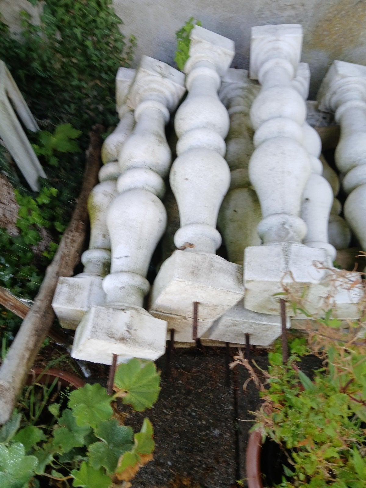 14 Beton paaltjes 82 cm hoog, Ophalen, Minder dan 180 cm, Palen