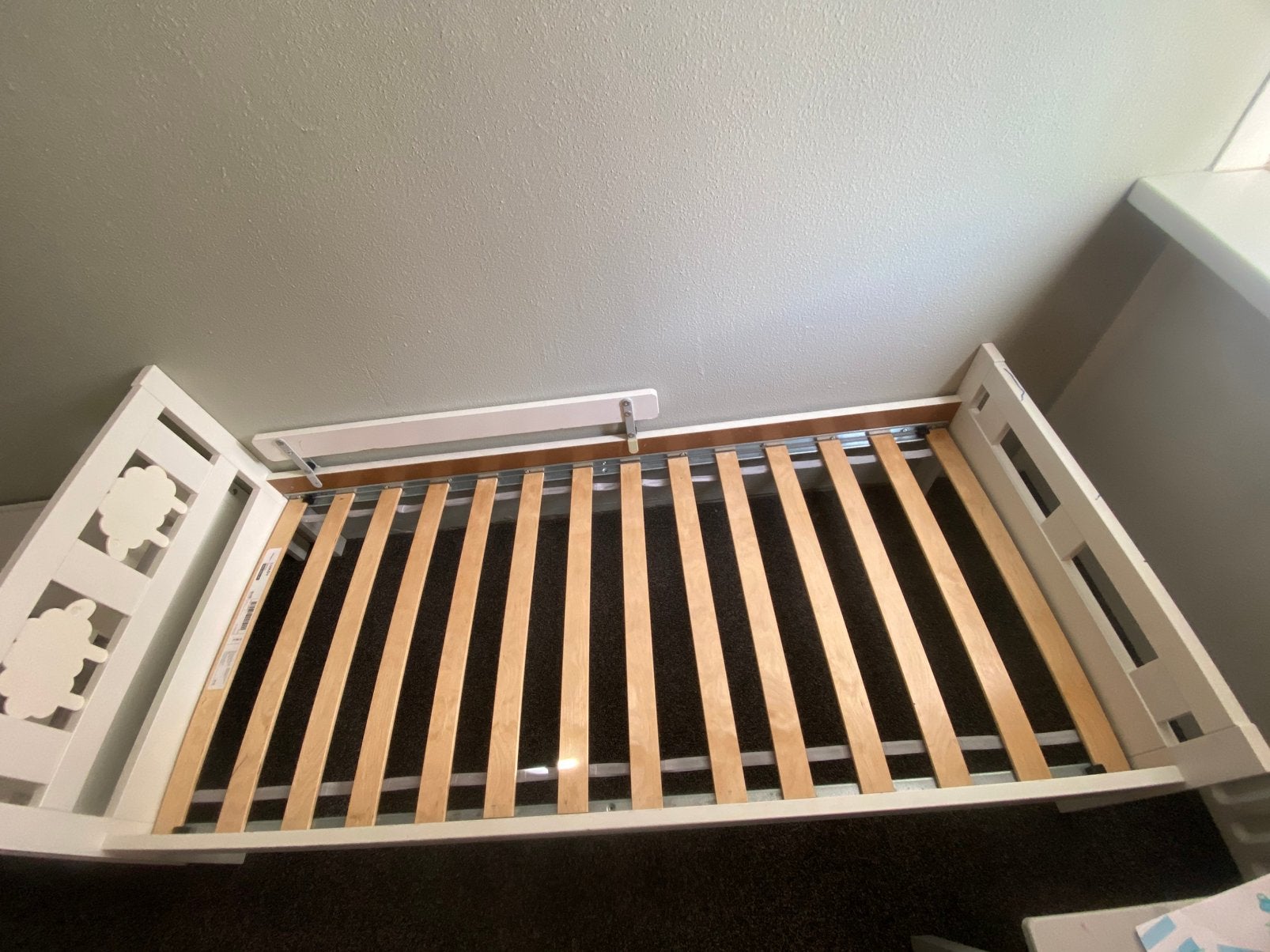 Ikea peuterbed, Kinderen en Baby's, Ophalen, 70 tot 85 cm, 140 tot 160 cm, Zo goed als nieuw