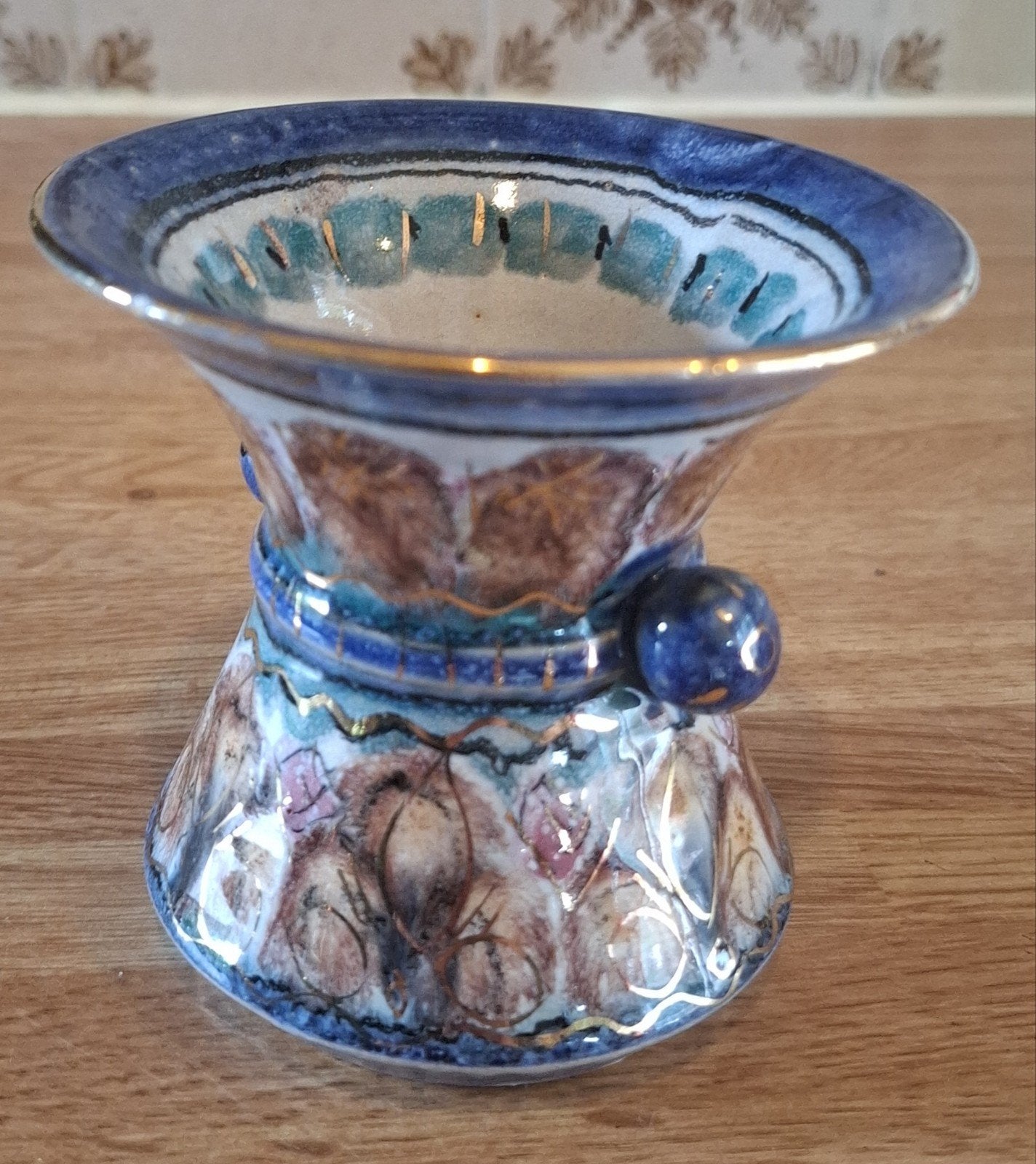 Vintage Majolica Vijzel D.O.K. Milsbeek, Antiek en Kunst, Ophalen of Verzenden