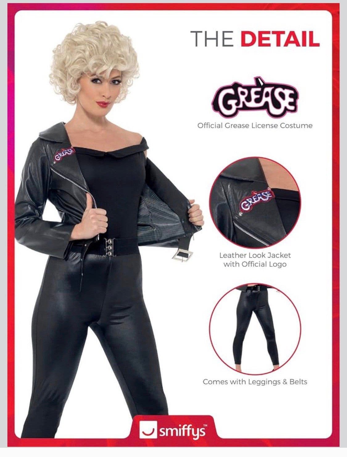 Smiffy”s Grease Sandy Final Scene Costume maat M, Maat 38/40 (M), Carnaval, Nieuw, Ophalen of Verzenden