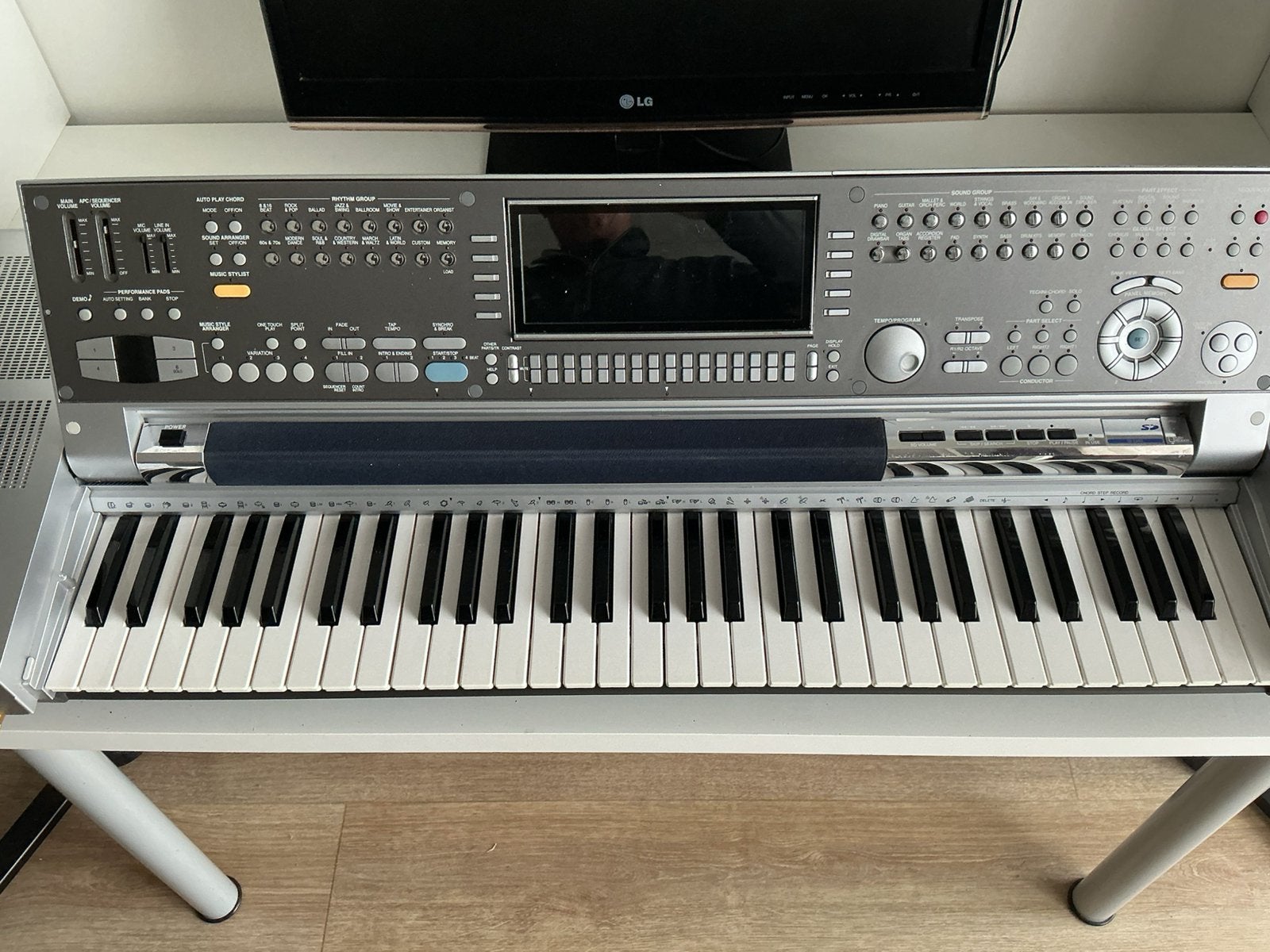 GEZOCHT: defecte Technics KN7000, Ophalen, Gebruikt, 61 toetsen, Technics