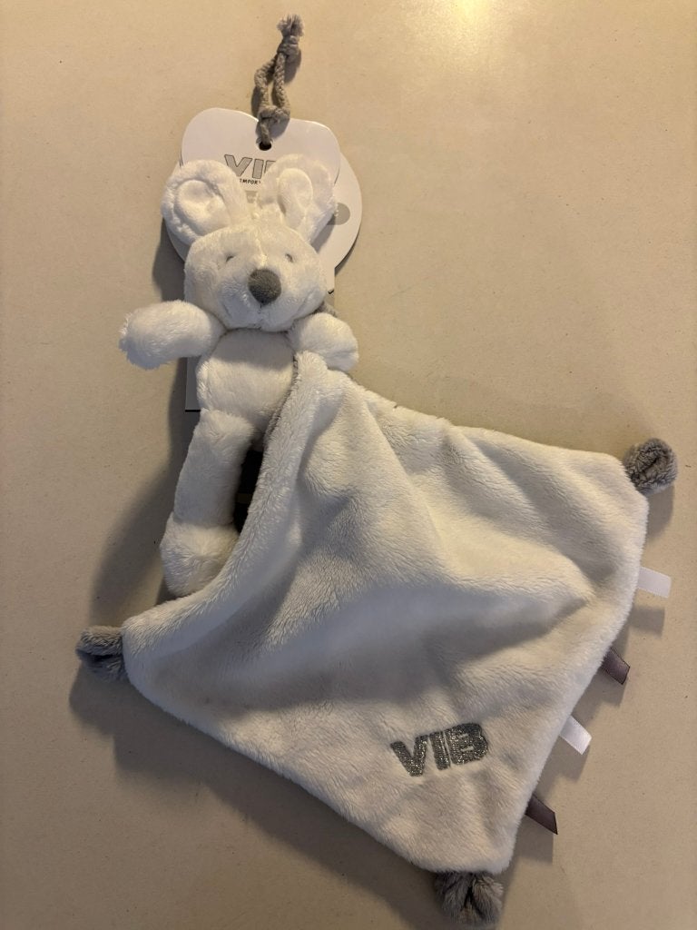 Vib very important baby zachte knuffeldoekje konijn - nieuw, Kinderen en Baby's, Speelgoed | Knuffels en Pluche, Overige merken