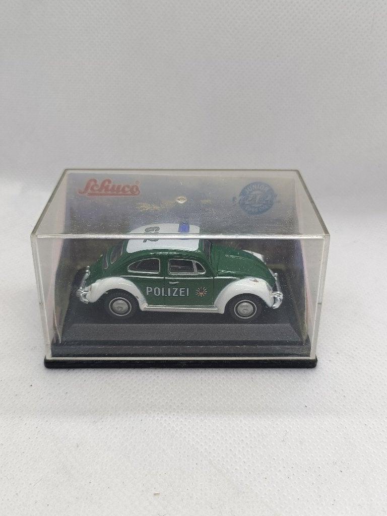 Schuco VW Kever Politie   1 : 72, Ophalen of Verzenden, Nieuw, Auto, Schuco