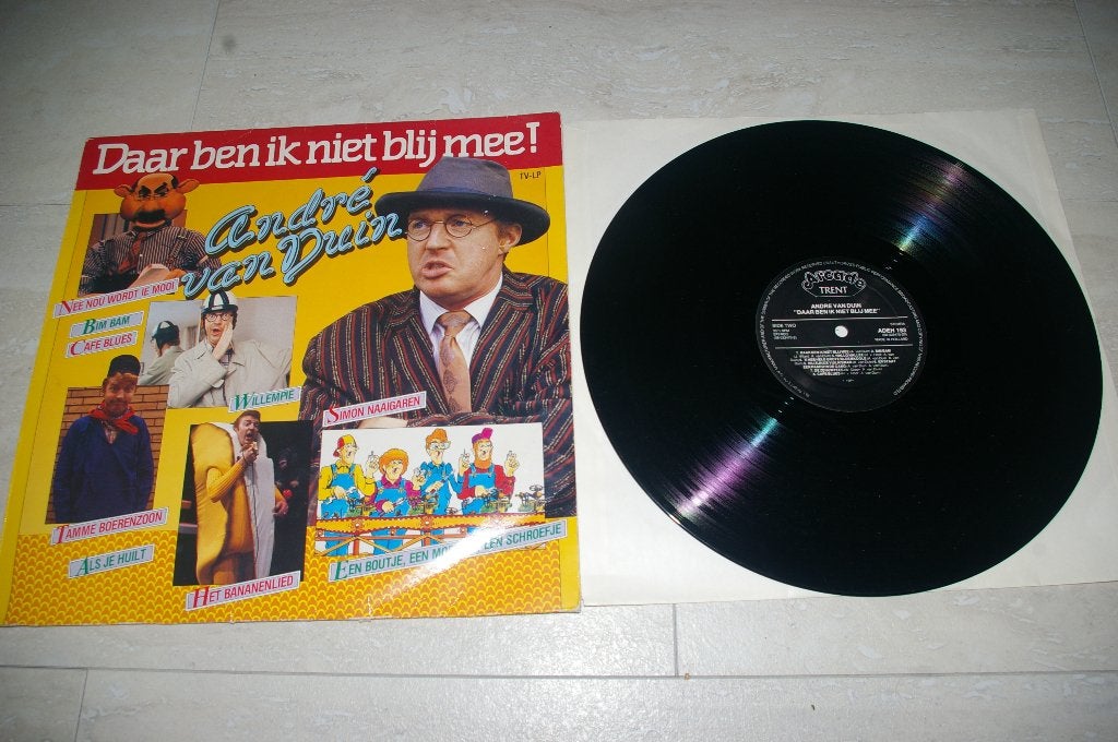 André van Duin TV-LP Daar ben ik niet blij mee !, Ophalen of Verzenden, Zo goed als nieuw, Cd of Plaat