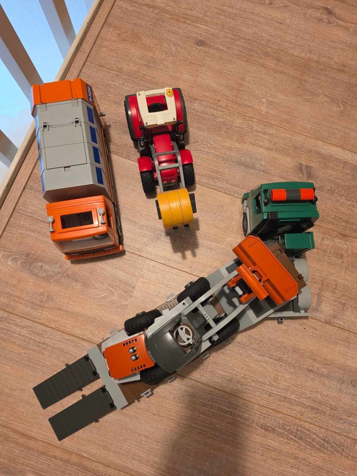 Playmobil Voertuigen: Vuilniswagen, Tractor & Vrachtwagen, Kinderen en Baby's, Speelgoed | Playmobil, Ophalen, Complete set, Voertuig