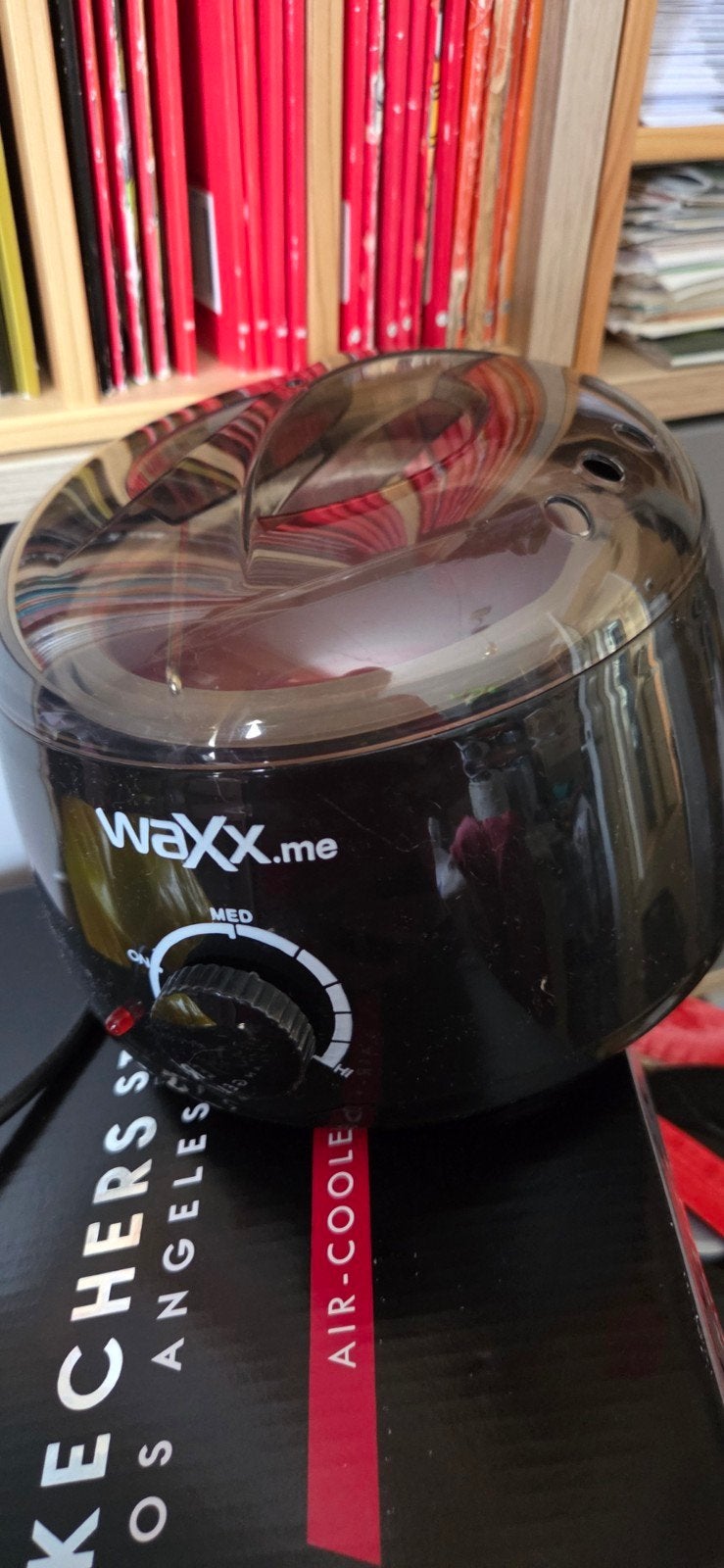 Waxx.me waxverwarmer met waxparels en accessoires, Ophalen of Verzenden, Zo goed als nieuw, Scheren en Epileren