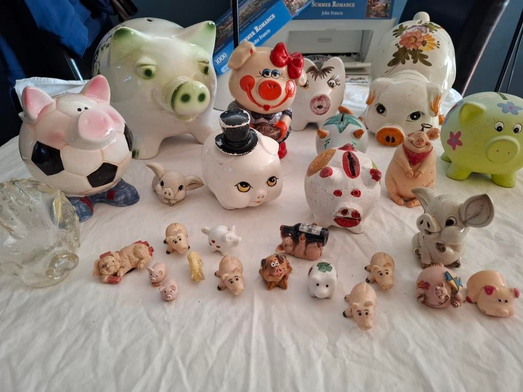 COLLECTIE SPAARPOTTEN, Ophalen, Beeldje of Figuurtje