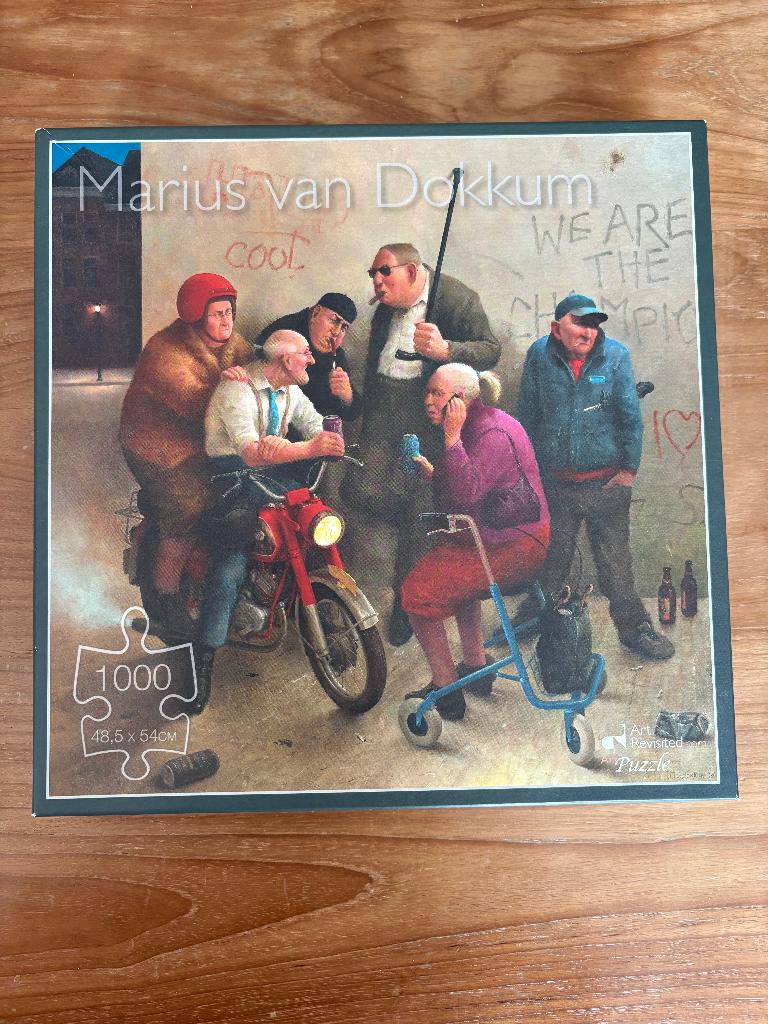 Puzzel Marius van Dokkum, Ophalen of Verzenden, 500 t/m 1500 stukjes, Zo goed als nieuw, Legpuzzel