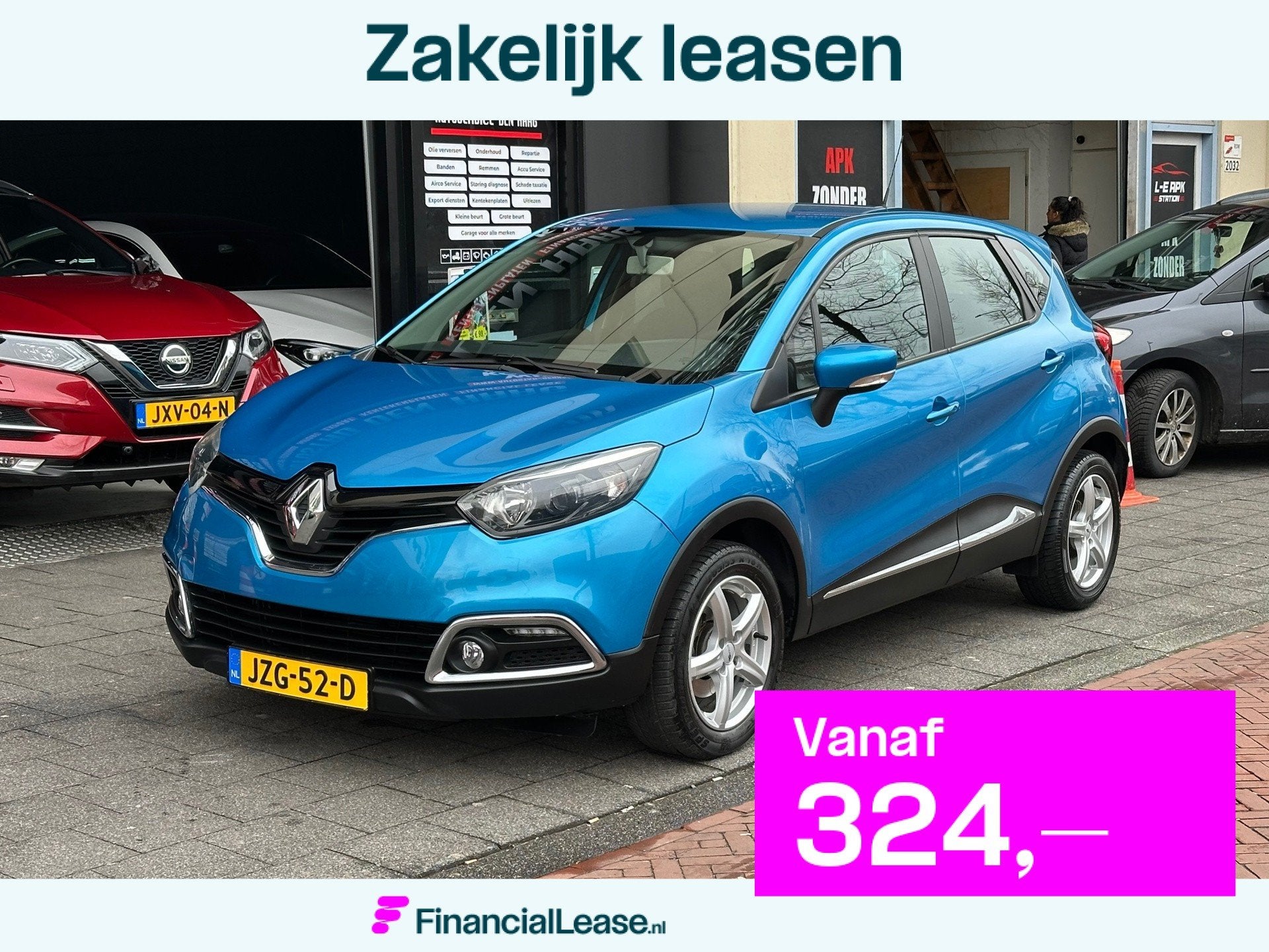 Renault Captur 1.2 TCe Dynamique Automaat Airco, Euro 5, Stof, 4 cilinders, Blauw