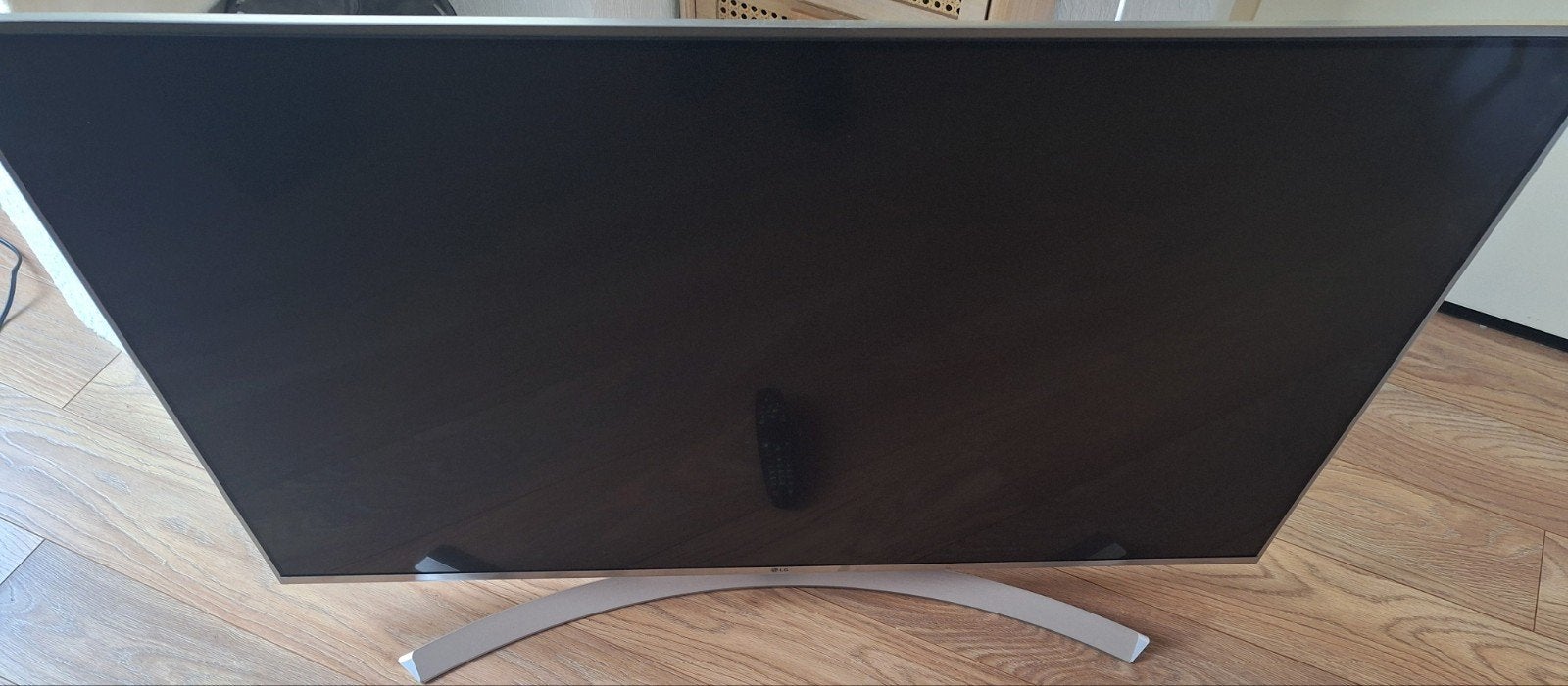 LG 49UH850V 49 inch 4K UHD Smart TV scherm deels defect, Ophalen, 50 Hz, S, S