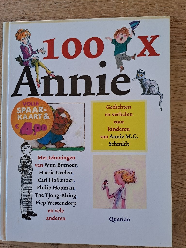 100 X ANNIE M.G. SCHMIDT., Boeken, Ophalen of Verzenden, Zo goed als nieuw, Fictie algemeen