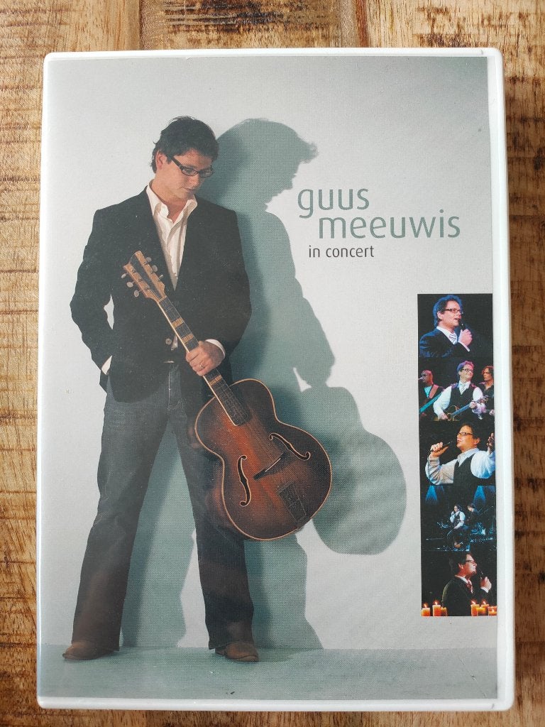 Guus Meeuwis in concert - onbeschadigde DVD, Alle leeftijden, Zo goed als nieuw, Concert, Ophalen of Verzenden