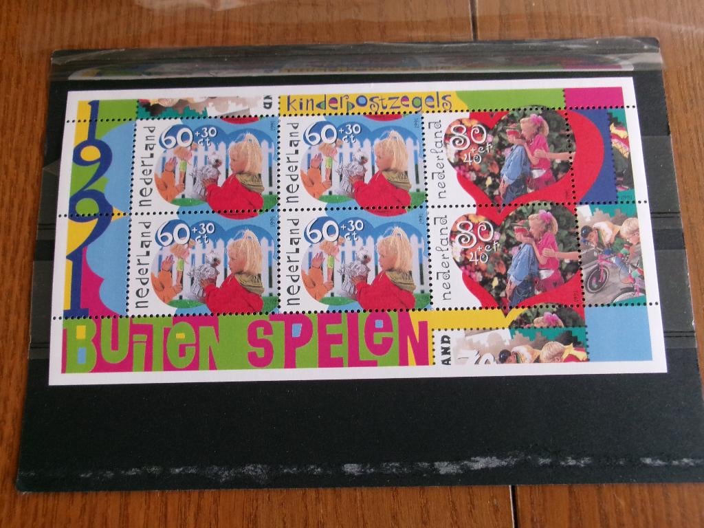 1991 - pf blok kinderzegels (41b), Verzenden, Postfris