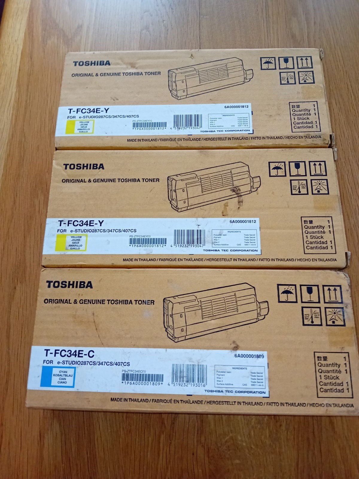 Toner voor Toshiba kopieerapparaat €25 per stuk, Ophalen