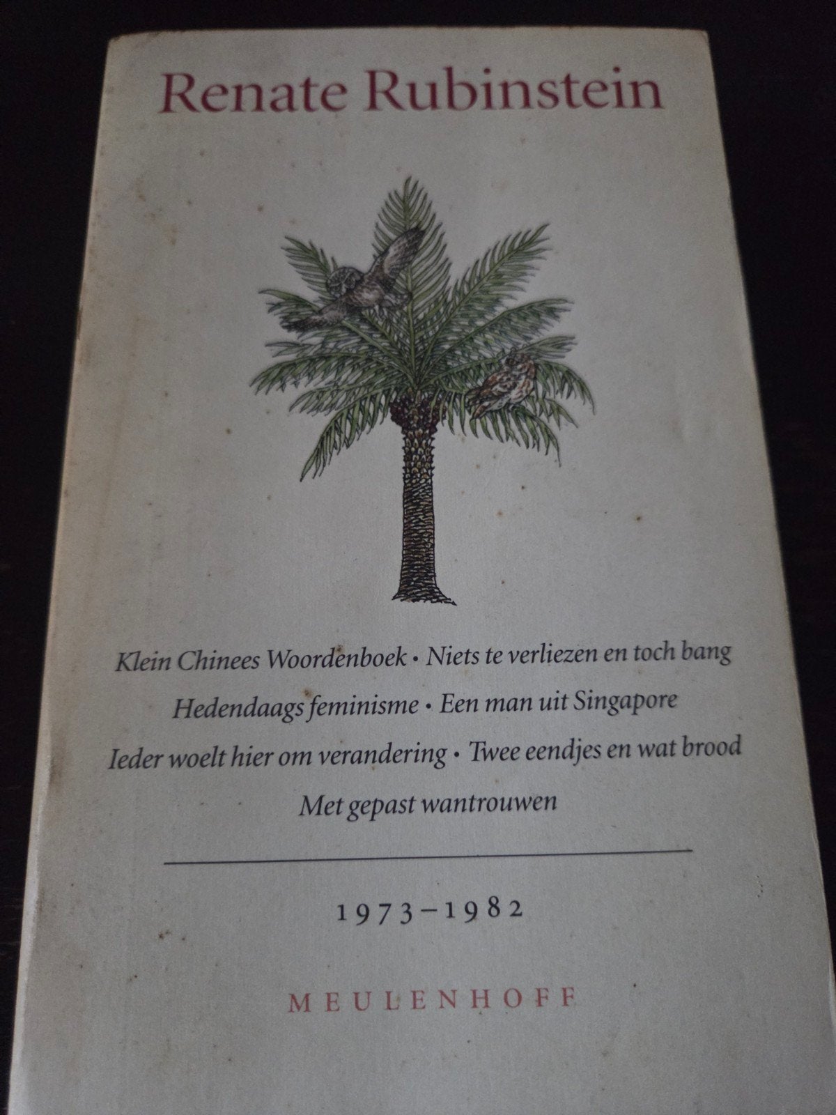 Renate Rubinstein, Boeken, Ophalen of Verzenden, Zo goed als nieuw, Sport