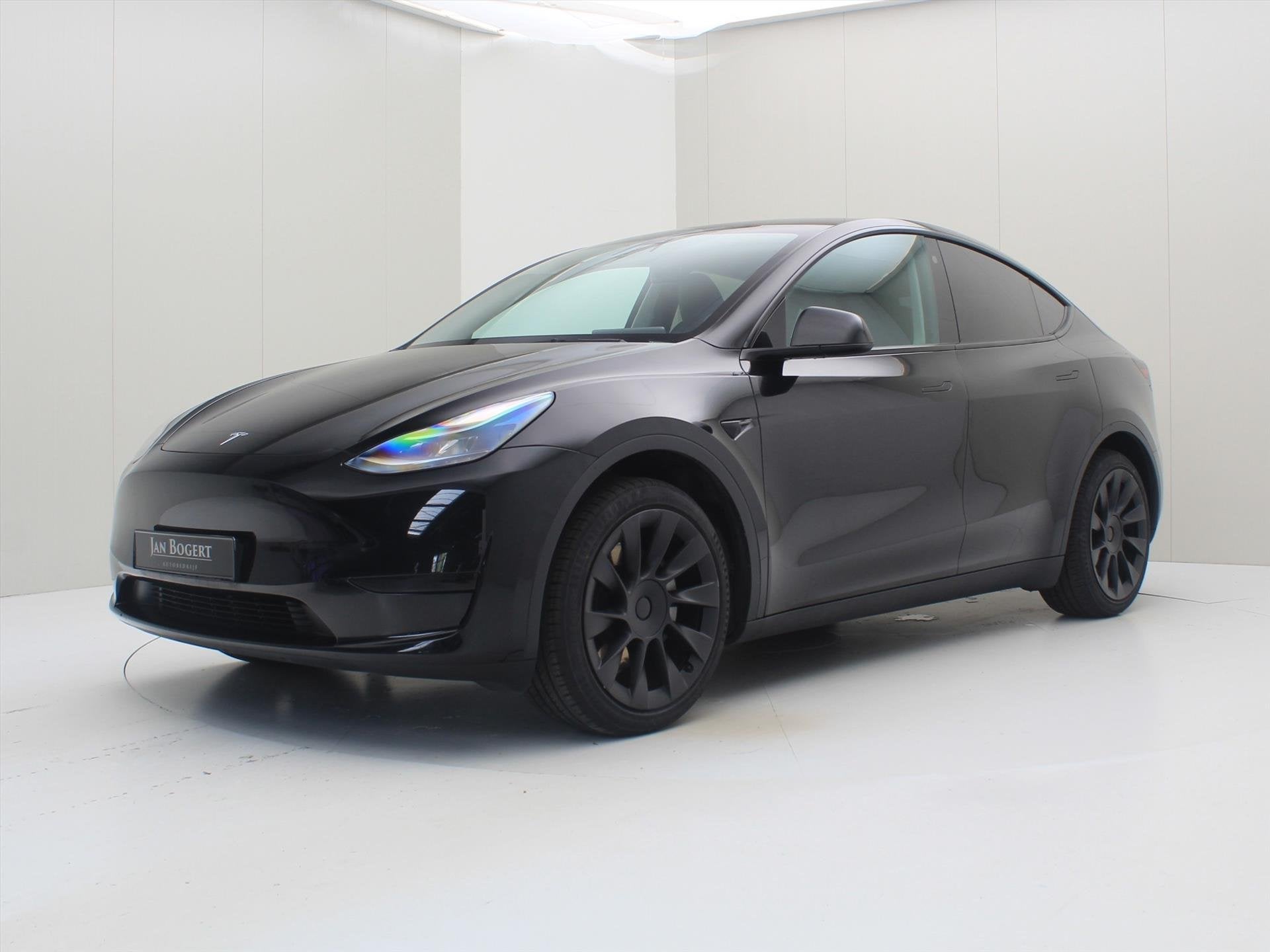 Tesla Model Y Standard RWD Plus 94% SoH [ AMD RYZEN+AUTOPILO, Auto's, Automaat, Gebruikt, Zwart, Zwart