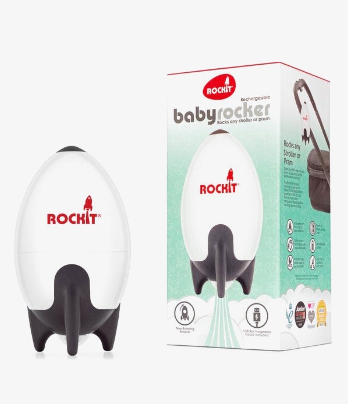 Rockit Babyrocker oplaadbaar - Gebruikt, in goede staat, Ophalen, Gebruikt, Overige merken