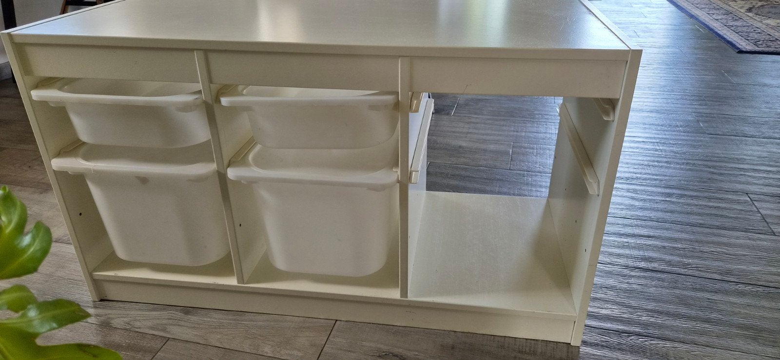 Ikea Trofast opbergkast met bakken - 99x43x55 cm, Gebruikt, Minder dan 50 cm, Ophalen, Minder dan 90 cm