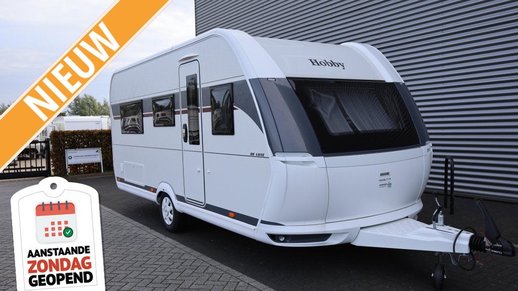 Hobby De Luxe 460 LU NIEUW 2027 NIEUW, Caravans en Kamperen, Rondzit, Hobby, Bedrijf, Kachel