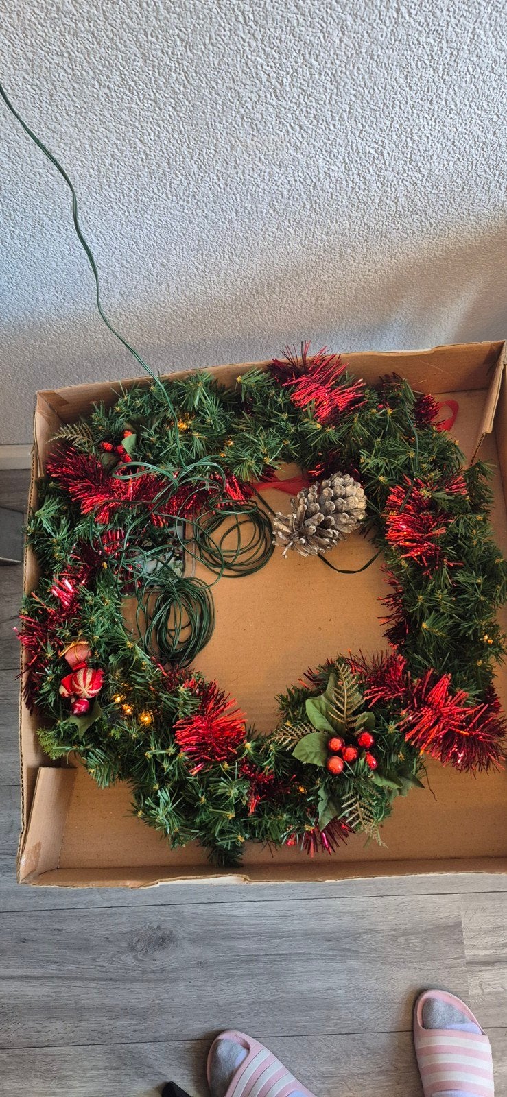 Kerstkrans, Ophalen of Verzenden