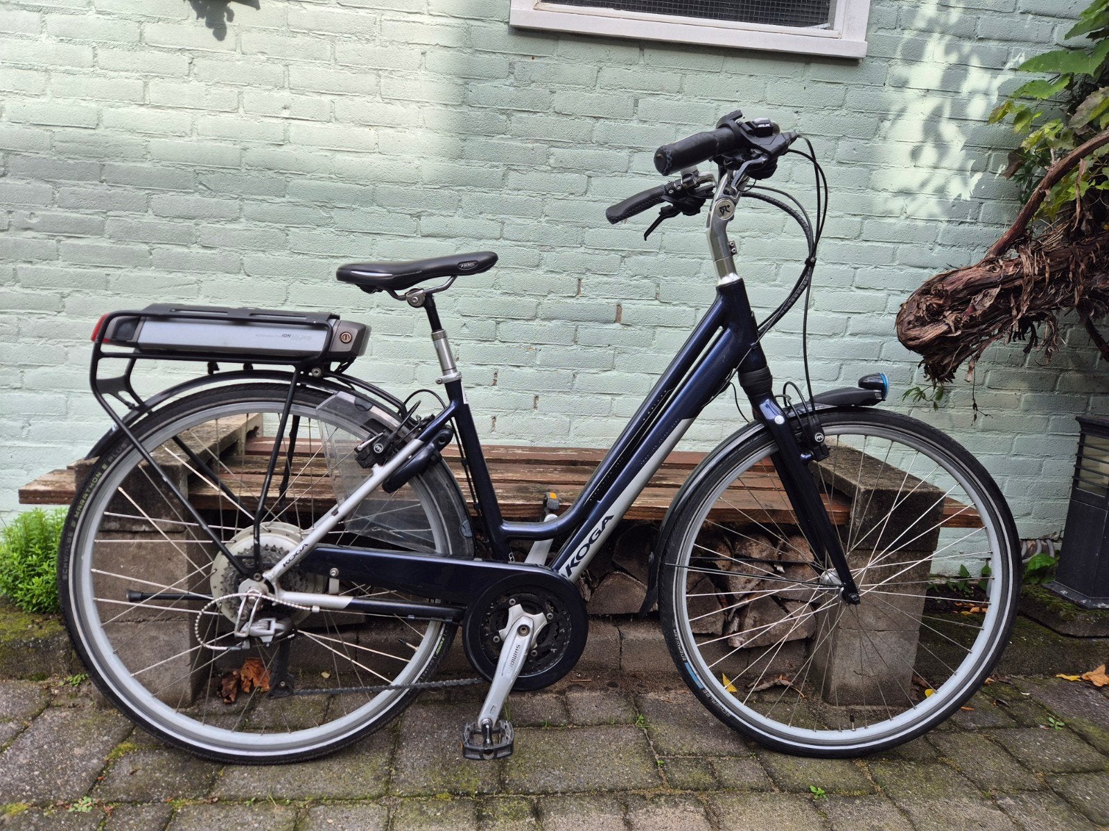 nette ebike dames Koga e deluxe, Zo goed als nieuw, 47 tot 51 cm, 50 km per accu of meer, Ophalen