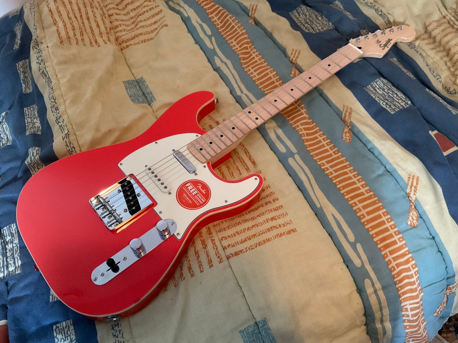 Squier nashville paranormal telestrat., Ophalen of Verzenden, Zo goed als nieuw, Solid body, Fender