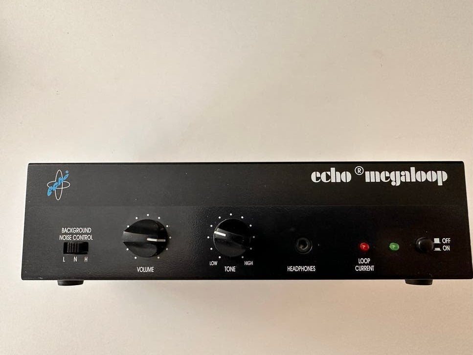 Ringleiding versterker Echo Megaloop voor doven/slechthorend, Overige merken, Ophalen of Verzenden, Minder dan 60 watt, Gebruikt