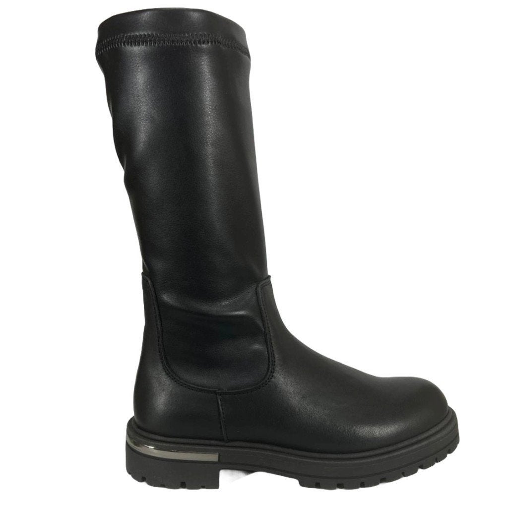HIP maat 33 zwarte laarzen/rits leer - SUPER SALE, HIP, Elzenweg 19 Waalwijk, Nieuw, Hip