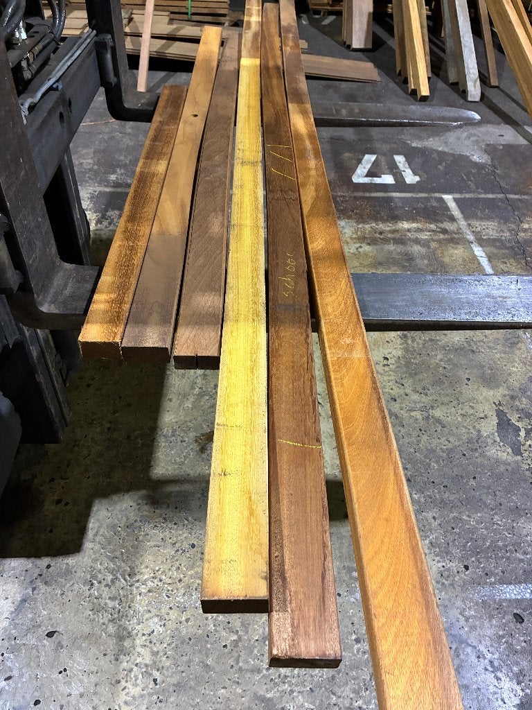 Hardhouten latten regels balkjes 40x70mm € 2,25 m1, Ophalen, Nieuw, Hardhout, 250 cm of meer