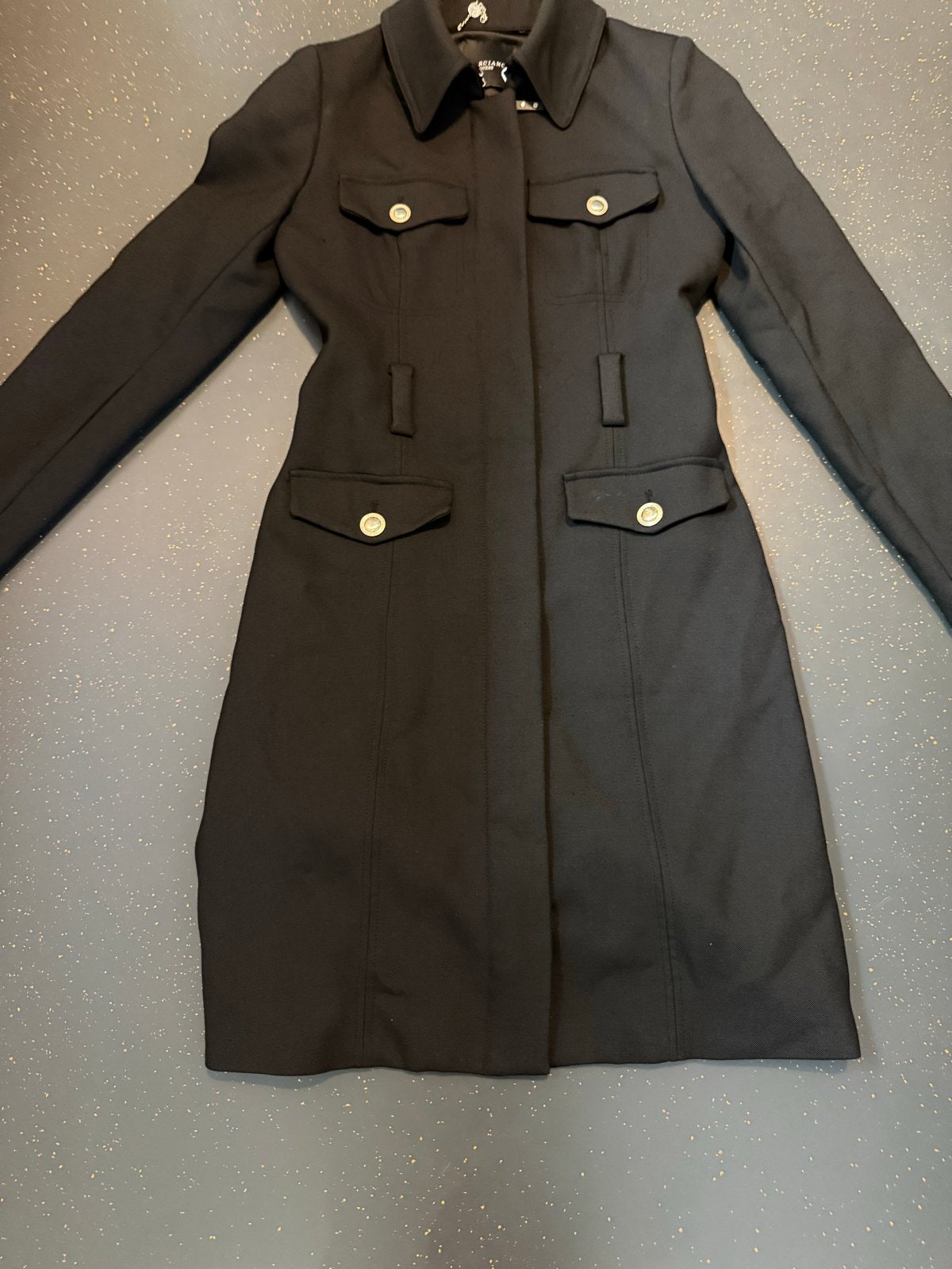 Marciano Guess Trenchcoat - zonder riem maat 38, Ophalen of Verzenden, Gedragen, Maat 38/40 (M), Zwart