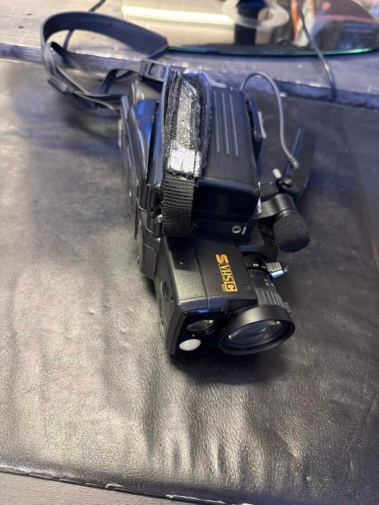 SABA CCD S-VHS-C Videocamera - Vintage Camcorder, Ophalen, Kringloop, VHS-C of SVHS-C, Kringloop