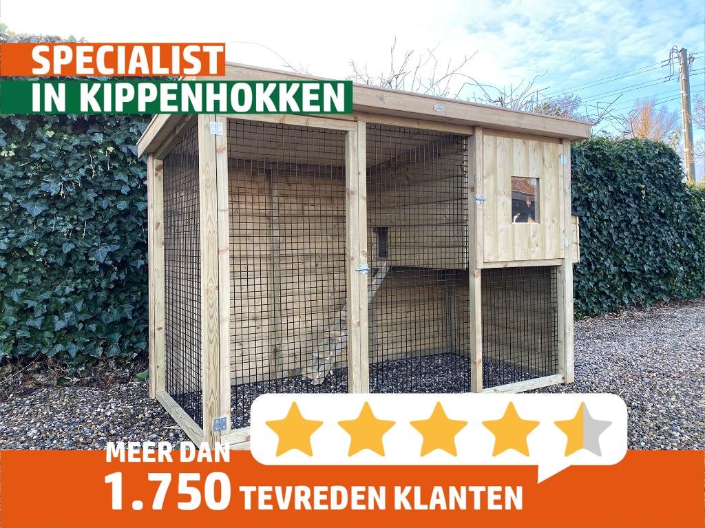 Duurzaam dierenverblijf | Mooi kippenhok | Passend advies, Dieren en Toebehoren, Pluimvee | Toebehoren, Ophalen of Verzenden, Nieuw