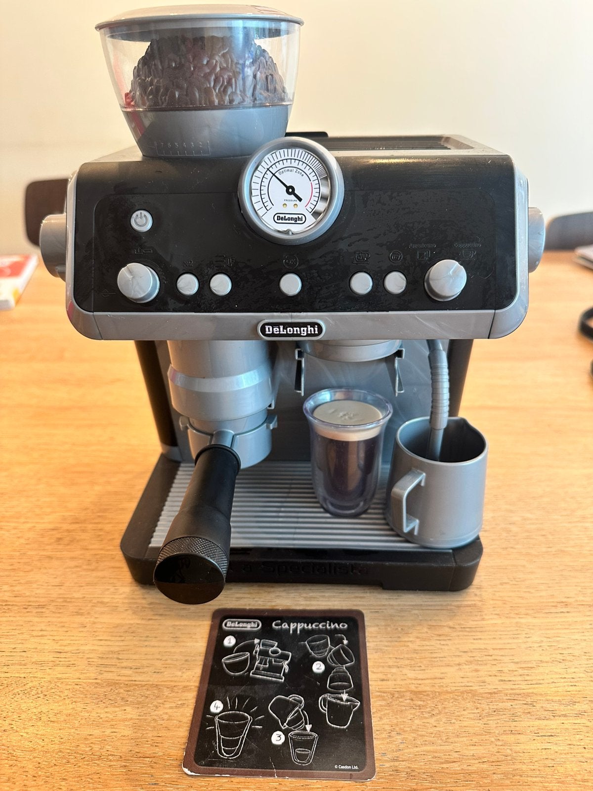 Speelgoed Casdon De'Longhi Barista Koffiezetapparaat, Ophalen, Zo goed als nieuw