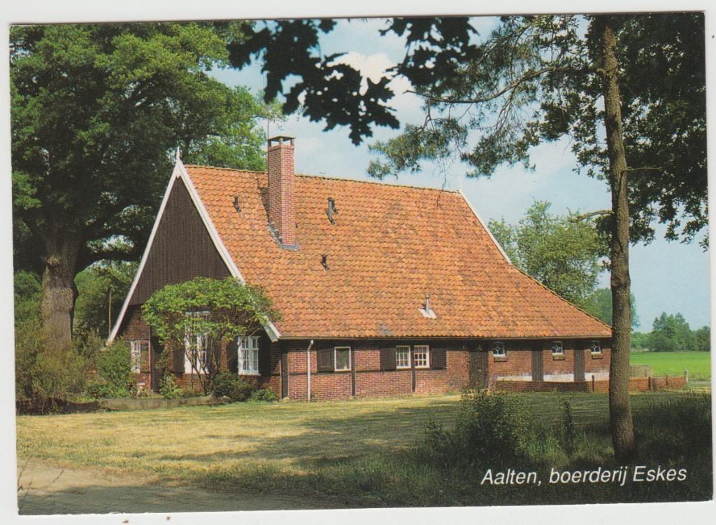 Aalten Boerderij Eskes Gelopen, Verzenden, 1980 tot heden, Gelopen, Gelderland