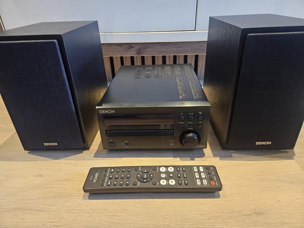DENON SET TYPE RCD-M40DAB, Denon, Tuner of Radio, Ophalen of Verzenden, Zo goed als nieuw