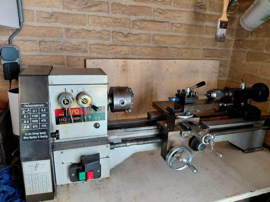 Draaibank, Ophalen, Gebruikt, Metaaldraaibank, Minder dan 500 mm
