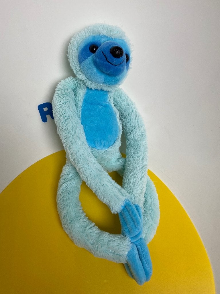K2516 PIA holland aap aapje blauw, Kinderen en Baby's, Speelgoed | Knuffels en Pluche, Ophalen of Verzenden, Zo goed als nieuw