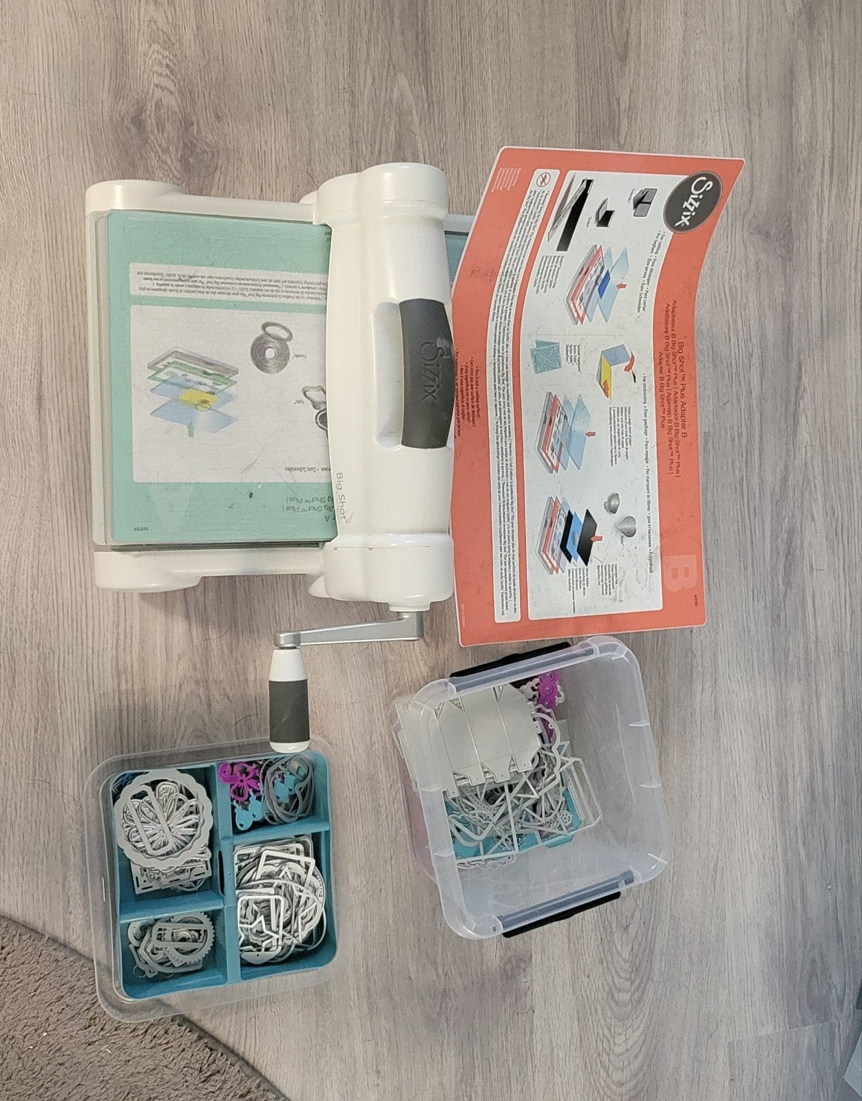Sizzix Big Shot Plus Starter Kit met veel extra's, Ophalen of Verzenden, Kunststof, Machine, Overige merken