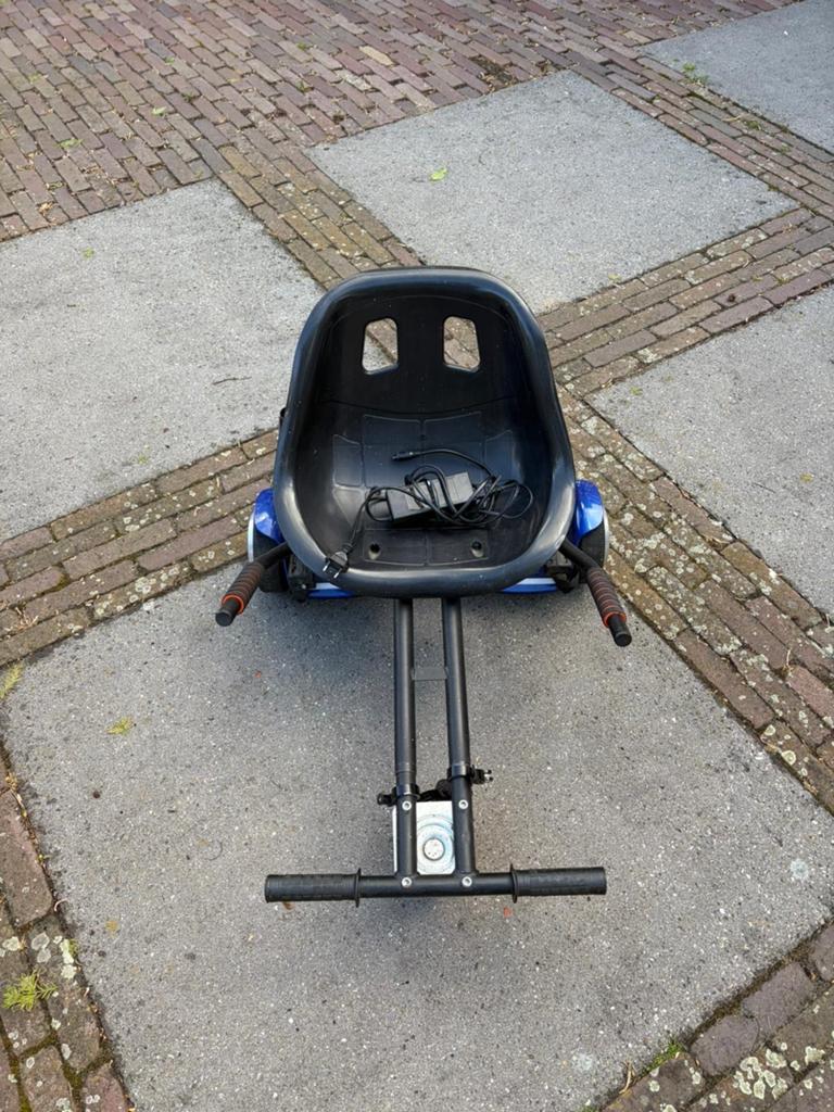 Hoverboard Kart Opzetstuk - Zwart/Blauw, Ophalen of Verzenden, Gebruikt