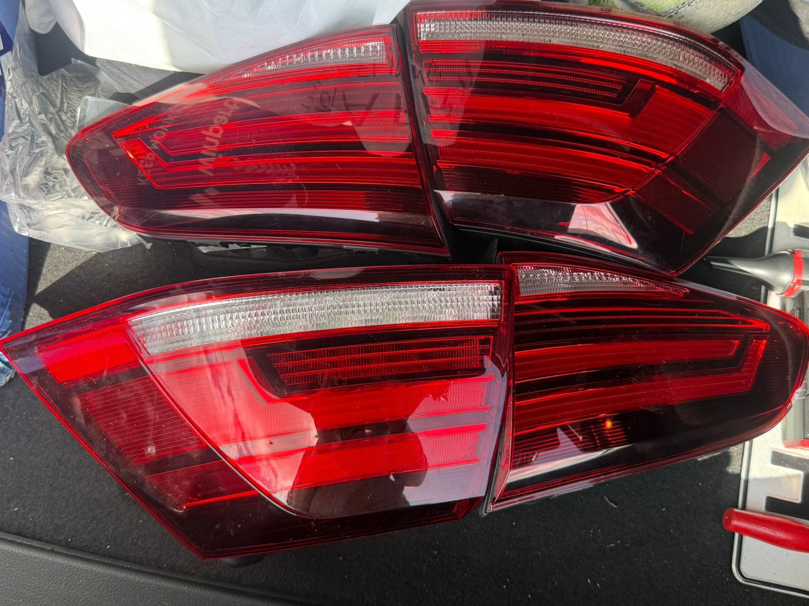 Volkswagen golf 7.5 achterlichten set LED gebruikt, Auto-onderdelen, Verlichting, Ophalen of Verzenden, Gebruikt, Volkswagen