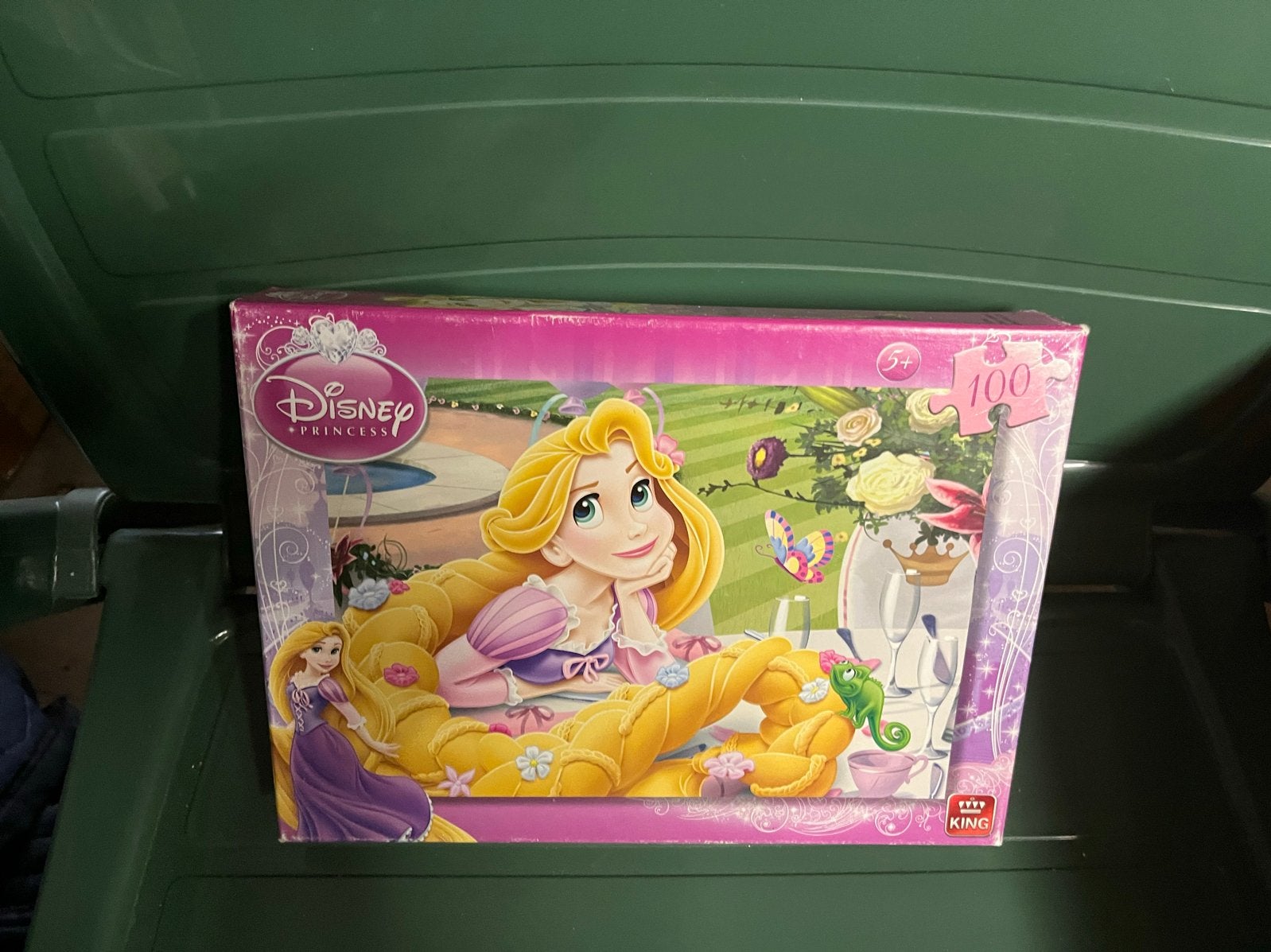 Disney Princess Rapunzel Legpuzzel 100 stukjes, Kinderen en Baby's, Speelgoed | Kinderpuzzels, Ophalen, 10 tot 50 stukjes, Gebruikt