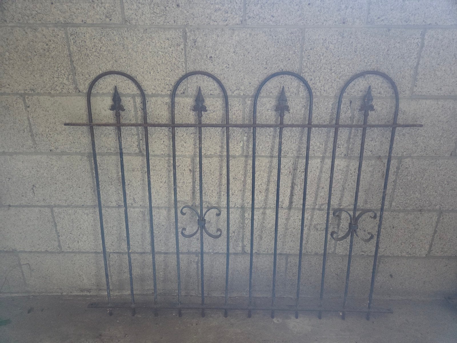Decoratief smeedijzeren hekwerk - Diverse maten, Ophalen, Gebruikt, 120 cm of meer, Overige typen