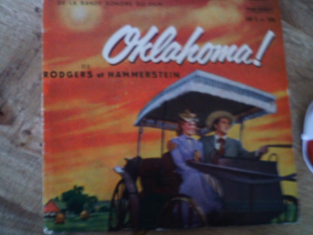 maxi - rodgers / hammerstein - oklahoma 5a, Ophalen of Verzenden, Zo goed als nieuw, Pop, Maxi-single