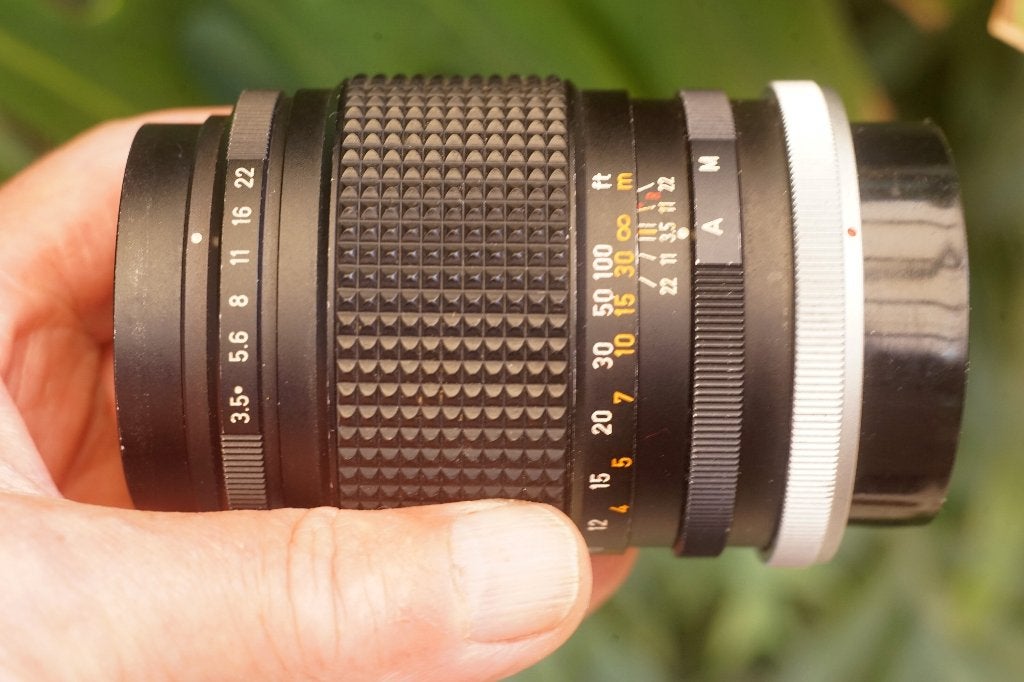 Canon Lens FL 135mm f3.5 (135718) met testfoto's, Ophalen of Verzenden, 1960 tot 1980, Lens of Lenzen