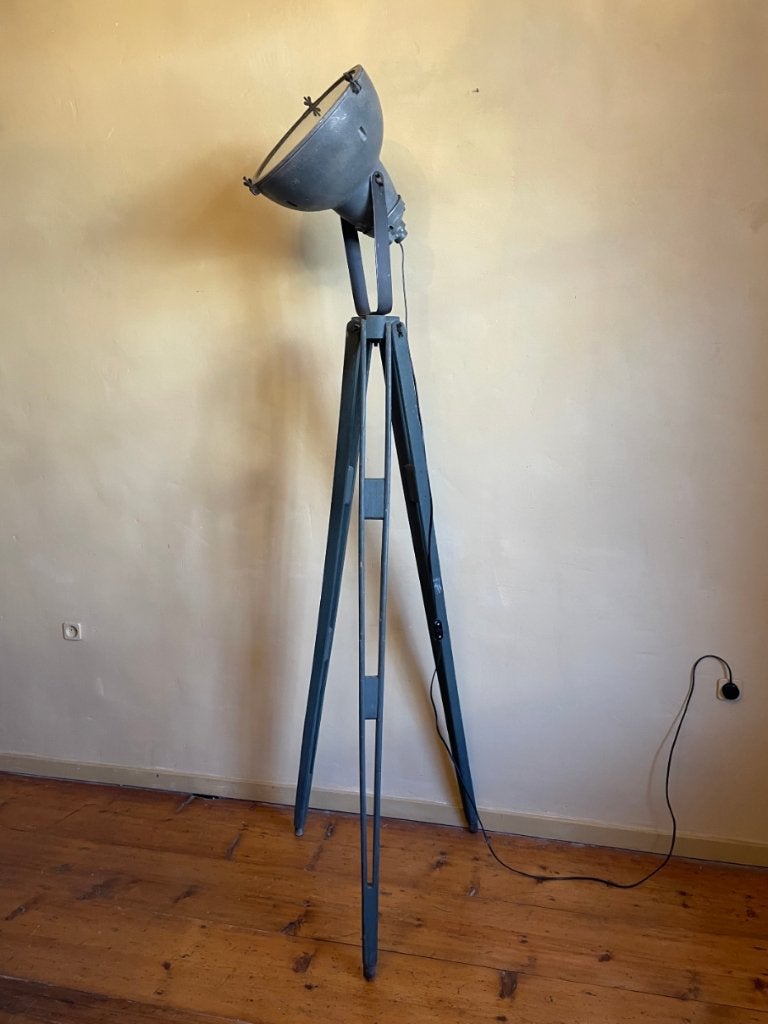 Oude Vloerlamp Staande lamp Lamp op statief Frans, Antiek en Kunst, Ophalen
