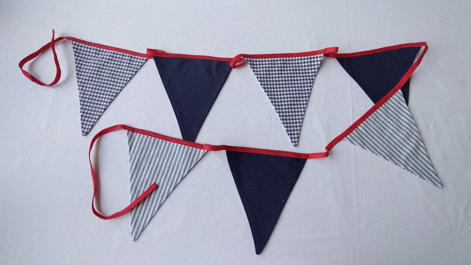Vlaggenlijn ROOD/WIT/BLAUW/STREEP/RUIT/UNI, Ophalen of Verzenden, Nieuw, Versiering, Overige