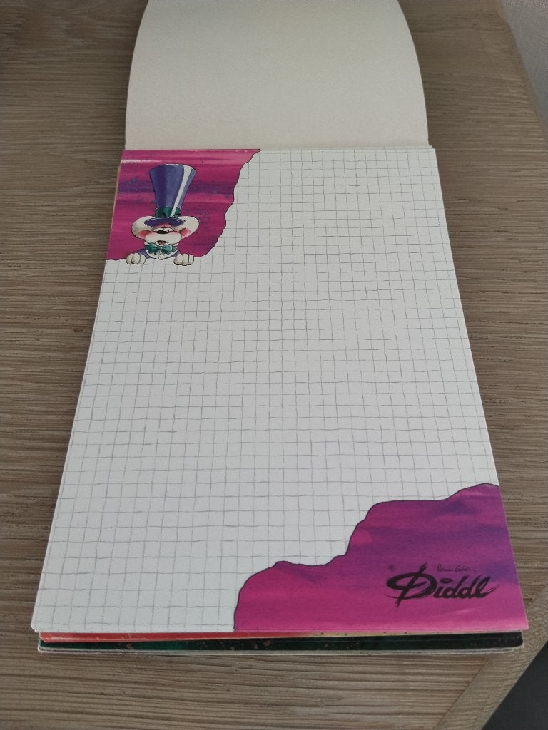 zeldzaam diddl A5 blaadje nr 12, Verzamelen, Ophalen of Verzenden, Diddl, Zo goed als nieuw, Papier, Kaart of Schrift