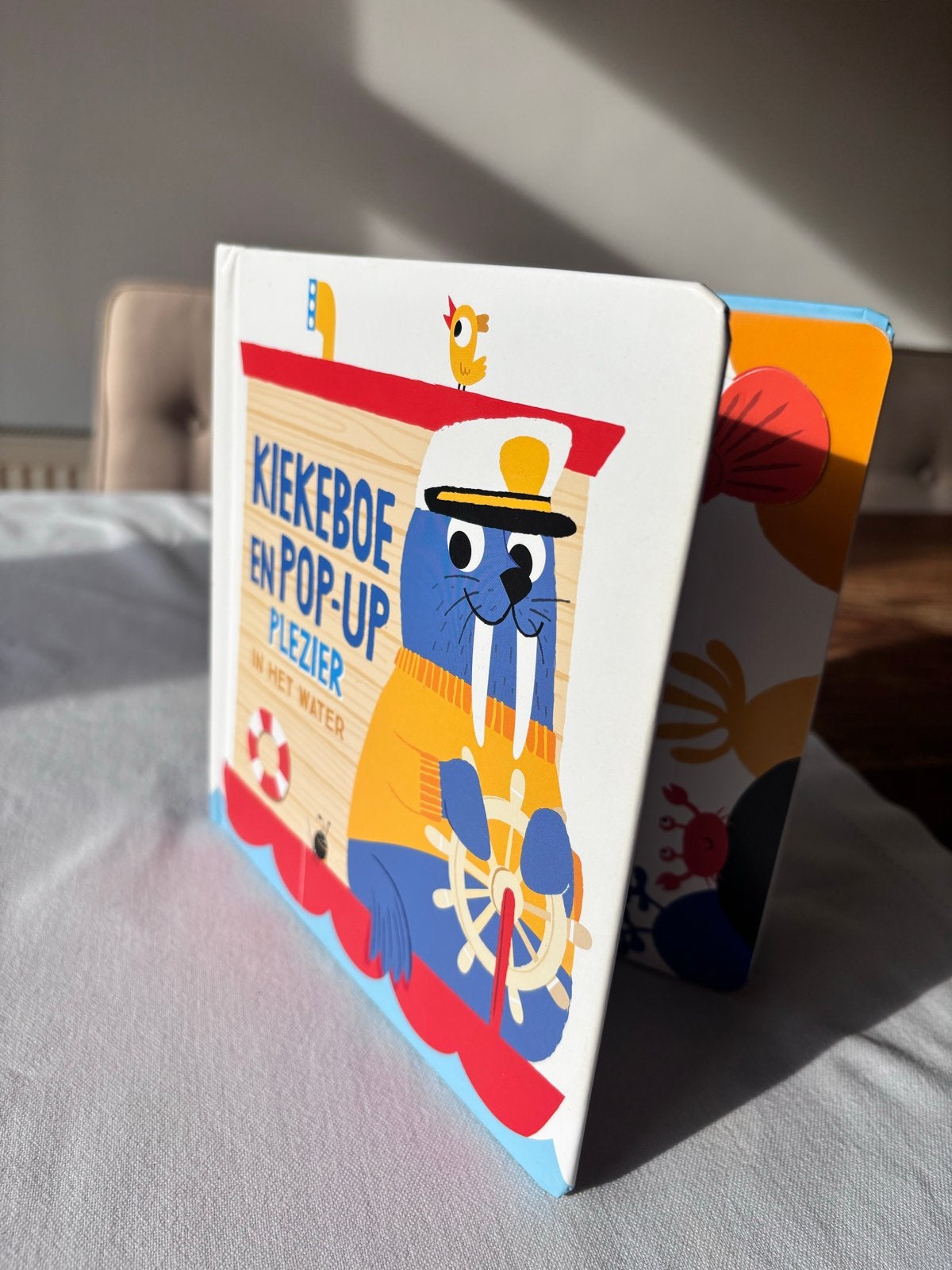 Sinterklaas kadotip: Kiekeboe voorleesboekje - nieuw, Boeken, Ophalen of Verzenden, Zo goed als nieuw, Uitklap-, Voel- of Ontdekboek